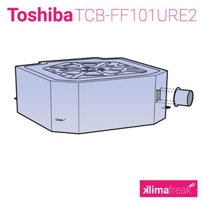 Toshiba Bundkragen-Flansch für Frischluftanschluss