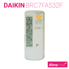 Daikin Infrarotfernbedienung BRC7FA532F - Zubehör Klimaanlagen - klimafreak.at