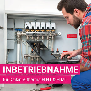 Inbetriebnahmepaket Daikin Altherma H HT & H MT