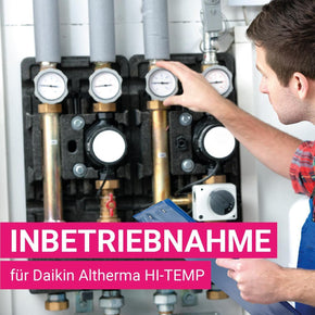 Inbetriebnahmepaket Daikin Altherma HI-TEMP - Montage- & INB Paket - klimafreak.at